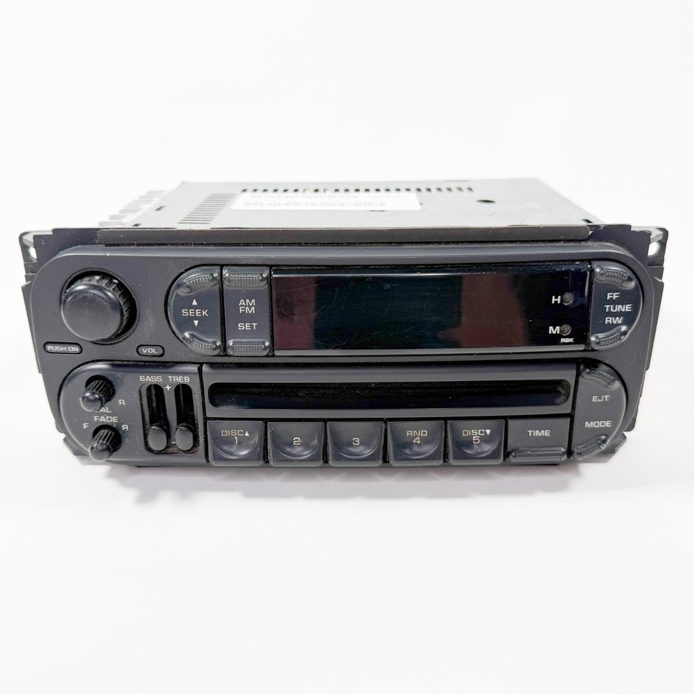 2002-2007 OEM Chrysler Dodge Jeep RAM CD Player Radio Part P05064354AI RBK